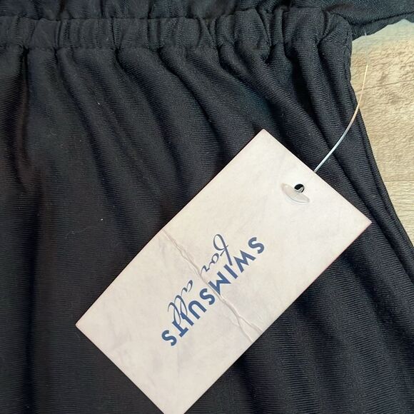 NWT Swimsuits for All KATE V-NECK COVER UP DRESS size 10/12 - Picture 10 of 13